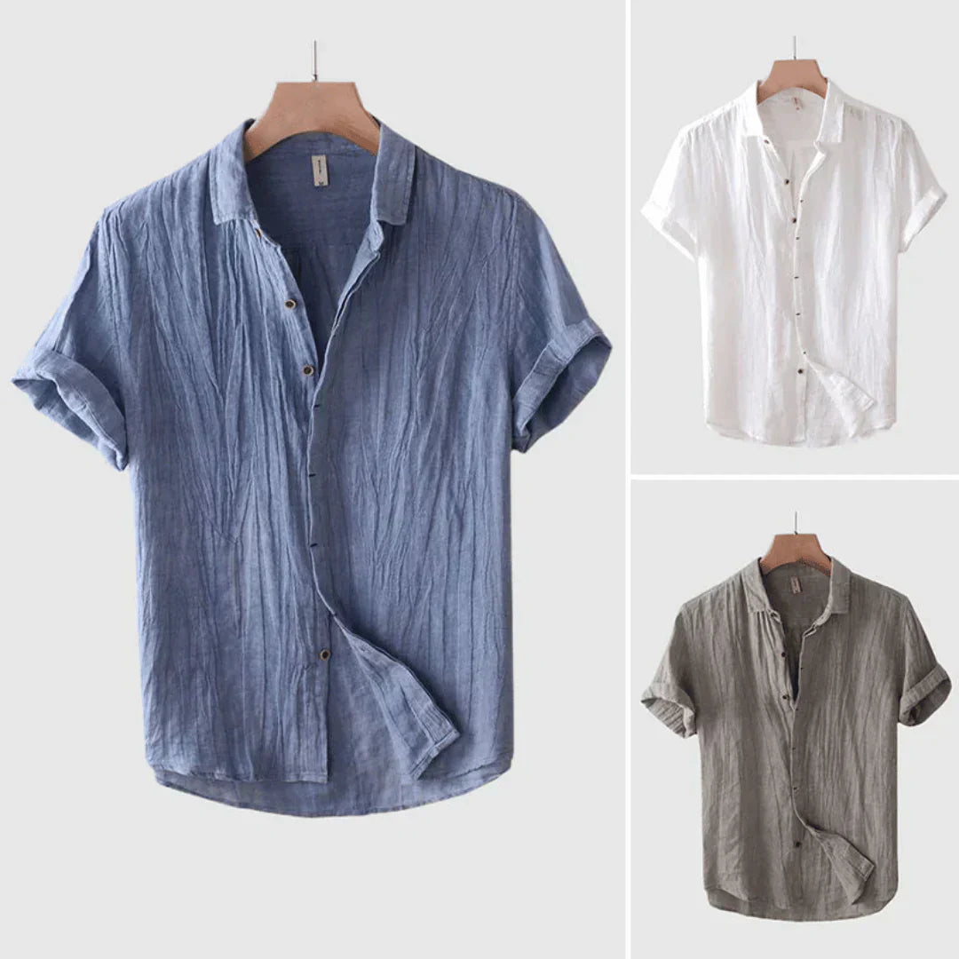 Francesco - Camicia in Lino di Lusso
